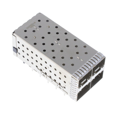 2007637-8 by TE Connectivity AMP Connectors - CONNECTOR SFP+ RCPT W/CAGE 2X2 80P RA