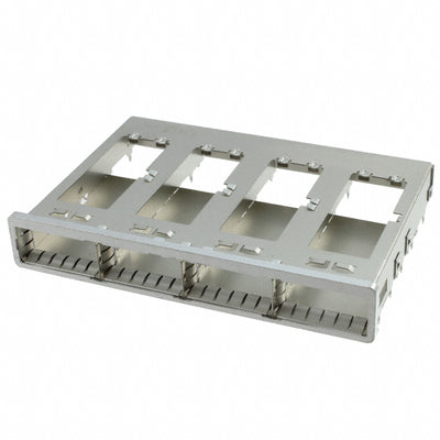 2007667-1 by TE Connectivity AMP Connectors - CONNECTOR QSFP+ CAGE 1X4 PRESSFIT R/A