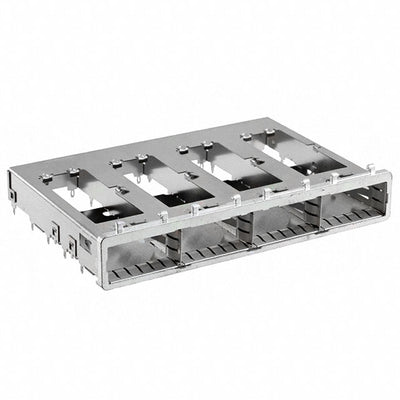 2007668-1 by TE Connectivity AMP Connectors - CONNECTOR QSFP+ CAGE 1X4 PRESSFIT R/A