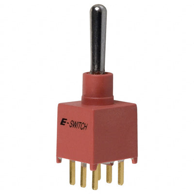 200AWMDP1T1A1M2RE by E-Switch - SWITCH TOGGLE DPDT 0.4VA 20V