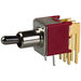 200MDP1T2B2M6RE by E-Switch - SWITCH TOGGLE DPDT 0.4VA 20V