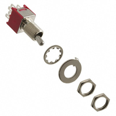 200MDP1T5B5M1QEH by E-Switch - SWITCH TOGGLE DPDT 3A 120V