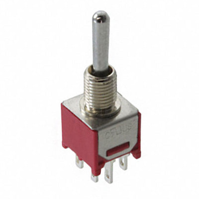 200MDP3T1B1M1QE by E-Switch - SWITCH TOGGLE DPDT 3A 120V