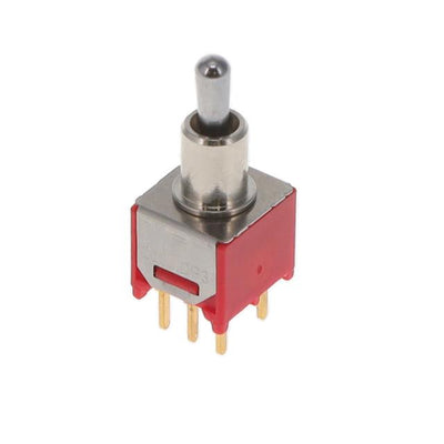 200MDP3T2B2M2RE by E-Switch - SWITCH TOGGLE DPDT 0.4VA 20V