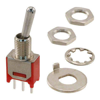 200MSP1T2B1M2QEH by E-Switch - SWITCH TOGGLE SPDT 3A 120V