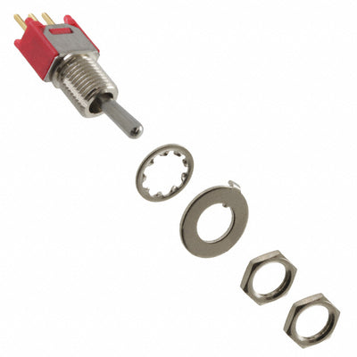 200MSP1T5B7M2REH by E-Switch - SWITCH TOGGLE SPDT 0.4VA 20V