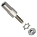 201089-4 by TE Connectivity AMP Connectors - CONNECTOR FIXED JACKSCREW FMLE W/HDWR