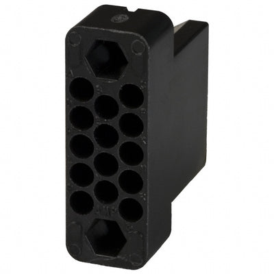 201298-1 by TE Connectivity AMP Connectors - CONNECTOR 14POS BLACK PNL MNT