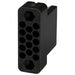 201298-1 by TE Connectivity AMP Connectors - CONNECTOR 14POS BLACK PNL MNT