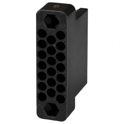 201356-1 by TE Connectivity AMP Connectors - CONNECTOR 20POS BLACK PNL MNT