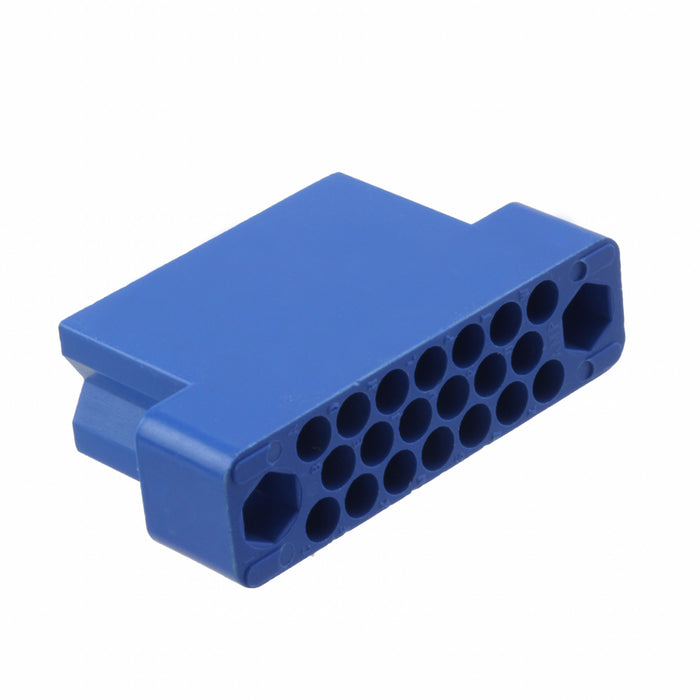 201356-3 by TE Connectivity AMP Connectors - CONNECTOR 20POS BLUE PNL MNT