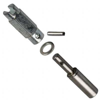 201389-1 by TE Connectivity AMP Connectors - CONNECTOR JACKSCREW SHORT-SHORT FMALE