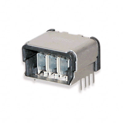 2016032-1 by TE Connectivity AMP Connectors - CONNECTOR QSL RCPT R/A 50 OHM SMD