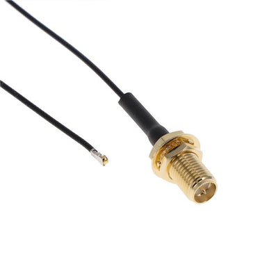 2016695-4 by TE Connectivity AMP Connectors - CABLE ASSY RPSMA-MHF4 JK-PL 7.874