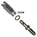 201827-1 by TE Connectivity AMP Connectors - CONNECTOR JACKSCREW SHORT-SHORT MALE