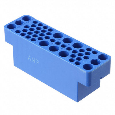 202516-3 by TE Connectivity AMP Connectors - CONNECTOR RECPT HSG 42POS BLUE PNL MNT