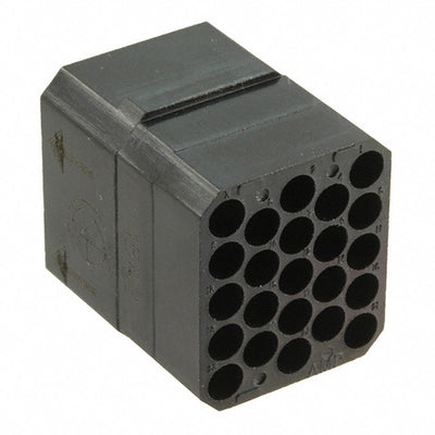 202651-4 by TE Connectivity Aerospace, Defense and Marine - CONNECTOR RECPT HSG 23POS BLK IN-LINE