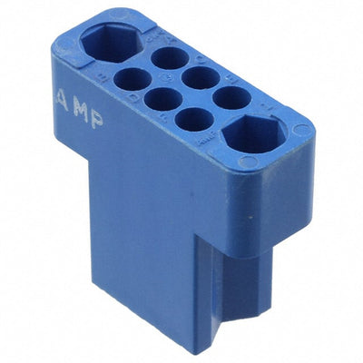 202758-3 by TE Connectivity AMP Connectors - CONNECTOR 6POS BLUE PNL MNT