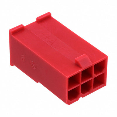 2029090-6 by TE Connectivity AMP Connectors - CONNECTOR PLUG HSG 6POS 4.20MM