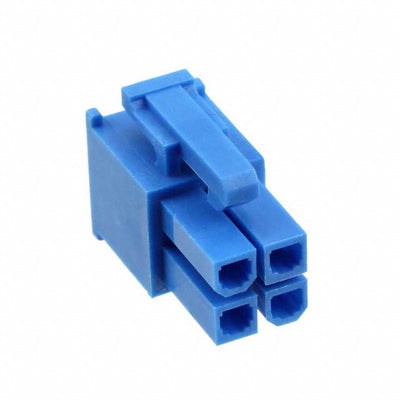 2029100-4 by TE Connectivity AMP Connectors - CONNECTOR RECPT HSG 4POS 4.20MM