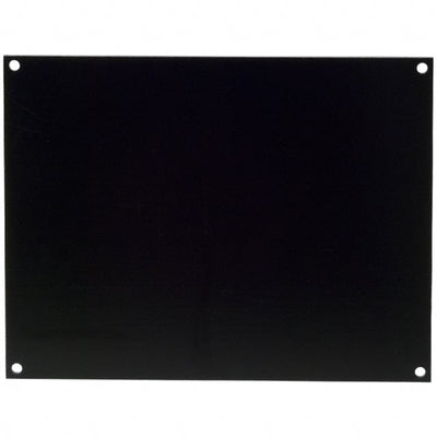 2038 by Keystone Electronics - PANEL PHENOLIC 5 1/4X6 3/4"" BLK