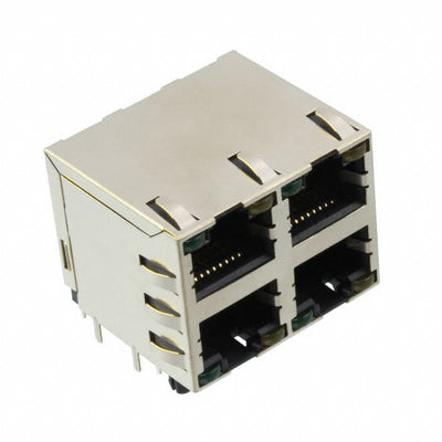 2041376-2 by TE Connectivity AMP Connectors - CONNECTOR MOD JACK 8P8C VERT SHLD