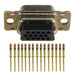 204513-2 by TE Connectivity Aerospace, Defense and Marine - CONNECTOR D-SUB HD PLUG 15P PNL MNT