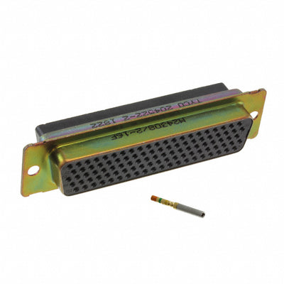 204522-2 by TE Connectivity Aerospace, Defense and Marine - CONNECTOR D-SUB HD RCPT 104P PNL MNT