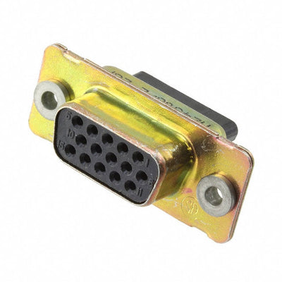 204524-1 by TE Connectivity Aerospace, Defense and Marine - CONNECTOR D-SUB HD HOUSING RCPT 15POS