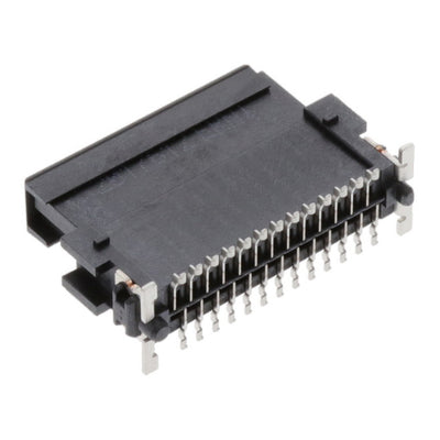 204763-E by TE Connectivity Erni - SMC F VERT B 26POS SMT 13.7MM