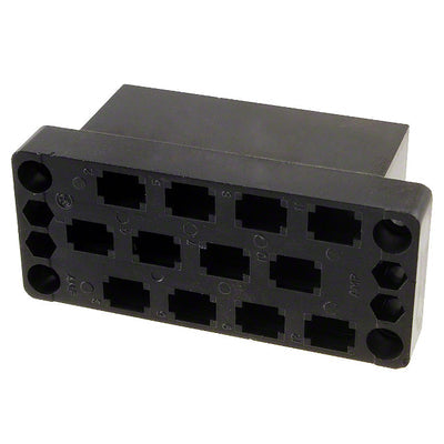 205042-1 by TE Connectivity AMP Connectors - CONNECTOR PLUG HSG 12POS BLK PNL MNT