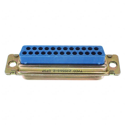 205166-1 by TE Connectivity Aerospace, Defense and Marine - CONNECTOR D-SUB HOUSING PLUG 25POS