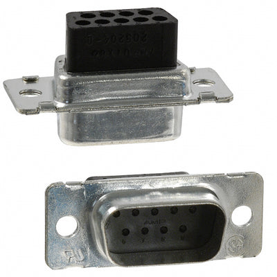 205204-8 by TE Connectivity AMP Connectors - CONNECTOR D-SUB HOUSING PLUG 9POS