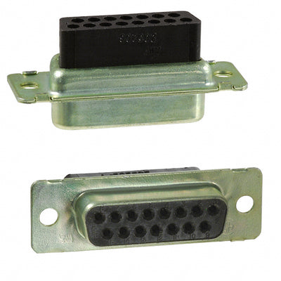205205-7 by TE Connectivity AMP Connectors - CONNECTOR D-SUB HOUSING RCPT 15POS