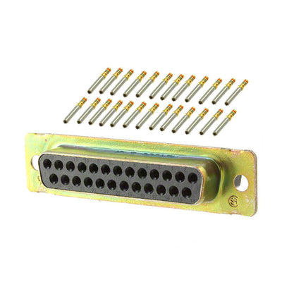 205559-2 by TE Connectivity Aerospace, Defense and Marine - CONNECTOR D-SUB RCPT 25POS CRIMP