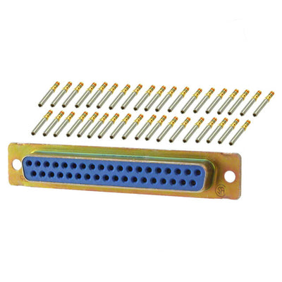205561-2 by TE Connectivity Aerospace, Defense and Marine - CONNECTOR D-SUB RCPT 37POS CRIMP