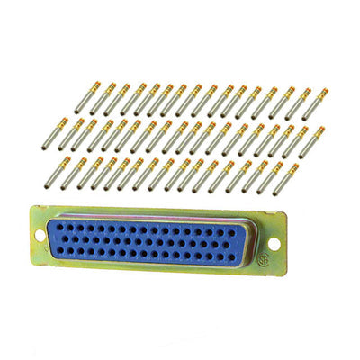 205563-2 by TE Connectivity Aerospace, Defense and Marine - CONNECTOR D-SUB RCPT 50POS CRIMP