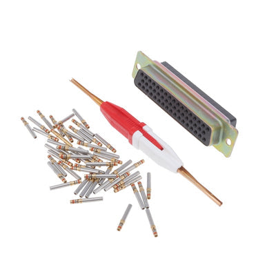 205563-3 by TE Connectivity Aerospace, Defense and Marine - CONNECTOR D-SUB RCPT 50POS CRIMP