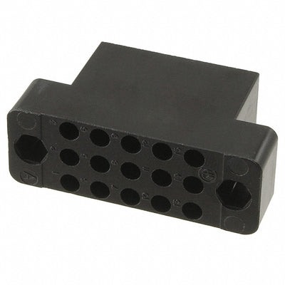 205606-3 by TE Connectivity AMP Connectors - CONNECTOR RECPT HSG 15POS BLK PNL MNT