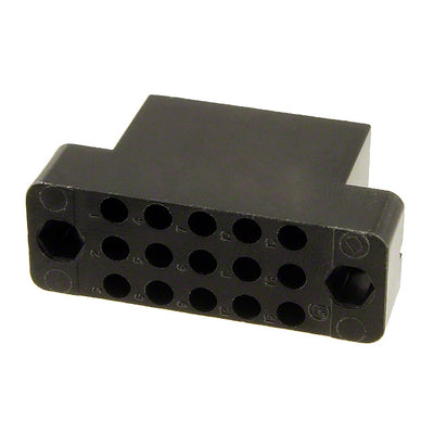 205607-2 by TE Connectivity AMP Connectors - CONNECTOR PLUG HSG 15POS BLK PNL MNT