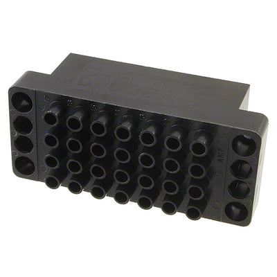 205690-2 by TE Connectivity AMP Connectors - CONNECTOR RECPT HSG 28POS BLK PNL MNT