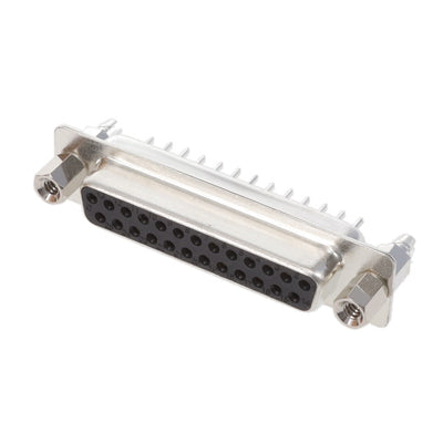 DB25-ST-1-BL-JS by Adam Tech - CONNECTOR D-SUB RCPT 25POS VERT SLDR