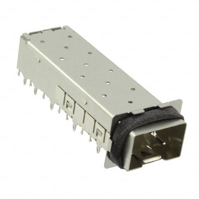 2057086-2 by TE Connectivity AMP Connectors - CONNECTOR SFP+ CAGE PRESS-FIT R/A