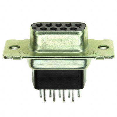 205734-7 by TE Connectivity AMP Connectors - CONNECTOR D-SUB RCPT 9POS VERT SLDR
