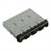 2057833-1 by TE Connectivity AMP Connectors - CONNECTOR SFP+ CAGE 1X4 PRESS-FIT R/A