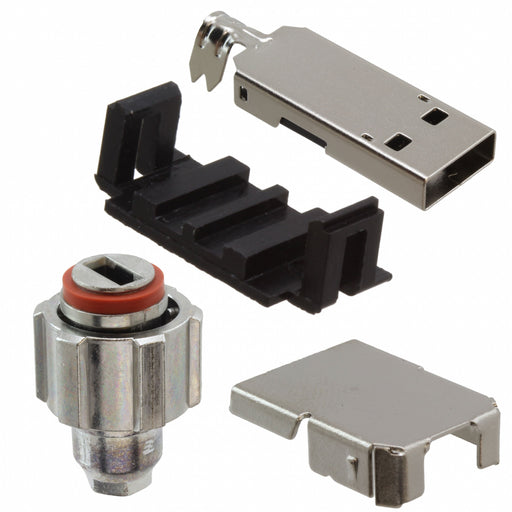 2058362-1 by TE Connectivity AMP Connectors - CONNECTOR PLUG USB2.0 TYPEA 4POS SLD