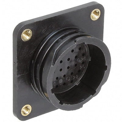 205840-4 by TE Connectivity AMP Connectors - CONNECTOR RECPT HSNG MALE 28POS PNL MT