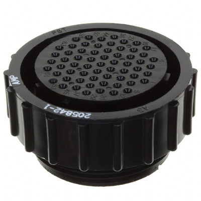 205842-1 by TE Connectivity AMP Connectors - CONNECTOR PLG HSG FMALE 63POS INLINE