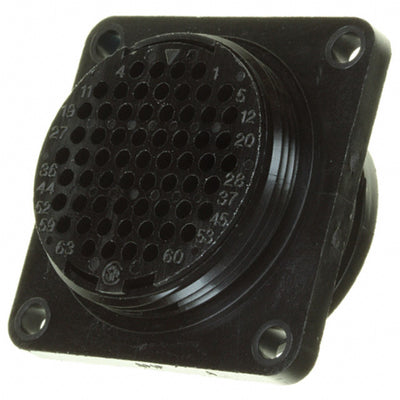 205843-1 by TE Connectivity AMP Connectors - CONNECTOR RECPT HSNG MALE 63POS PNL MT