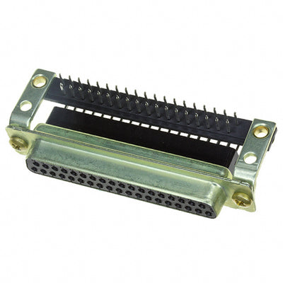 205860-1 by TE Connectivity AMP Connectors - CONNECTOR D-SUB RCPT 37POS R/A SLDR